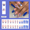 12 Sizes-24 Pcs Press On Nails W366