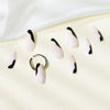 12 Sizes-24 Pcs Press On Nails JP1524