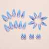 12 Sizes-24 Pcs Press On Nails W1922