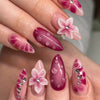 12 Sizes-24 Pcs Press On Nails BZ1417