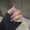 12 Sizes-24 Pcs Press On Nails Z184