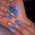 12 Sizes-24 Pcs Press On Nails Z677
