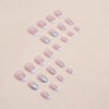 12 Sizes-24 Pcs Press On Nails W731