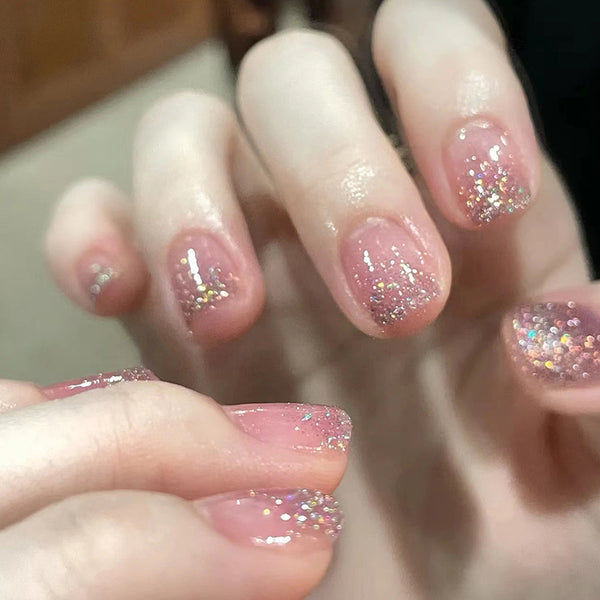 12 Sizes-24 Pcs Press On Nails R559