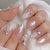 12 Sizes-24 Pcs Press On Nails JP4064