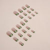 12 Sizes-24 Pcs Press On Nails W1232