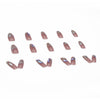 12 Sizes-24 Pcs Press On Nails Z184