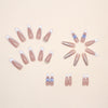 12 Sizes-24 Pcs Press On Nails Z630