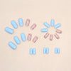 12 Sizes-24 Pcs Press On Nails W661