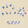 12 Sizes-24 Pcs Press On Nails Y792
