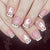 12 Sizes-24 Pcs Press On Nails C1121