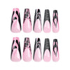 12 Sizes-24 Pcs Press On Nails JP3044
