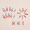 12 Sizes-24 Pcs Press On Nails Z725