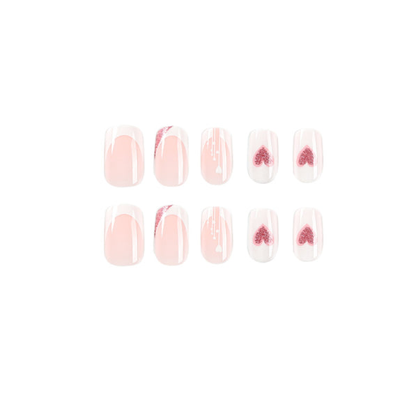 12 Sizes-24 Pcs Press On Nails JP2031