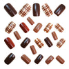 12 Sizes-24 Pcs Press On Nails Y1465