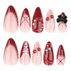 12 Sizes-24 Pcs Press On Nails JP4040