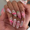 12 Sizes-24 Pcs Press On Nails JP3536