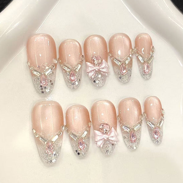 30 Pcs Press On Nails Z1247
