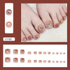 12 Sizes-24 Pcs Press On Nails F190