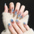 12 Sizes-24 Pcs Press On Nails R985