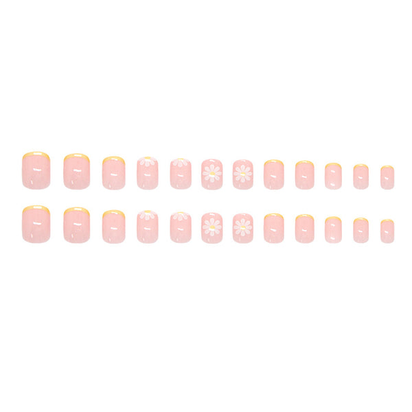 12 Sizes-24 Pcs Press On Nails W1941