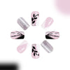 12 Sizes-24 Pcs Press On Nails C494