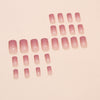 12 Sizes-24 Pcs Press On Nails W1717