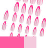 12 Sizes-24 Pcs Press On Nails JP3553