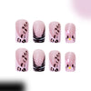 12 Sizes-24 Pcs Press On Nails C813