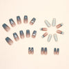 12 Sizes-24 Pcs Press On Nails Z615