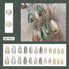12 Sizes-24 Pcs Press On Nails W1997