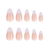 12 Sizes-24 Pcs Press On Nails JP3634