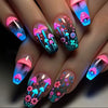 12 Sizes-24 PcsPress On Nails WM-144