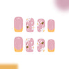 12 Sizes-24 Pcs Press On Nails C1543