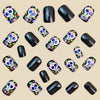 12 Sizes-24 Pcs Press On Nails Y141