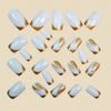 12 Sizes-24 Pcs Press On Nails Y1655