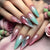 12 Sizes-24 Pcs Press On Nails Y136