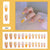 12 Sizes-24 Pcs Press On Nails Z041