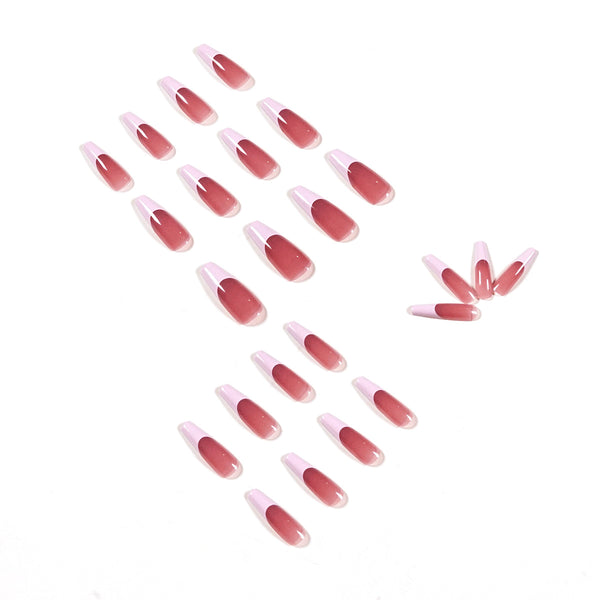 12 Sizes-24 Pcs Press On Nails JP1110