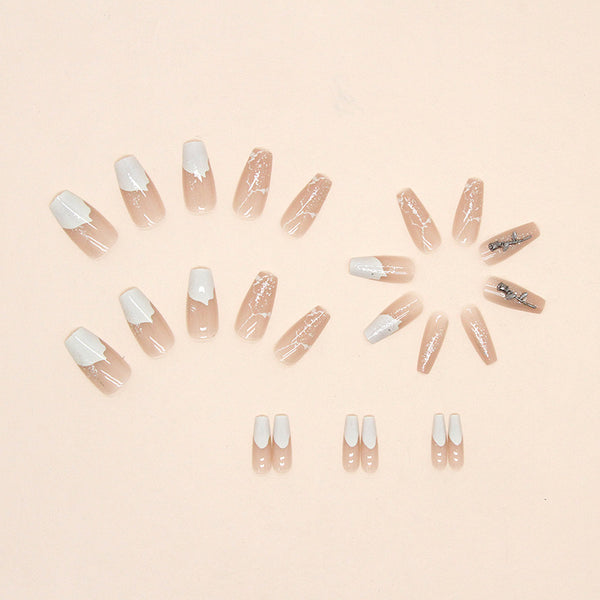 12 Sizes-24 Pcs Press On Nails Z557