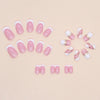 12 Sizes-24 Pcs Press On Nails W1037