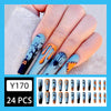 12 Sizes-24 Pcs Press On Nails Y170