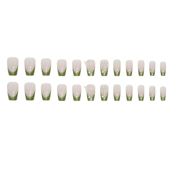 12 Sizes-24 Pcs Press On Nails Z791