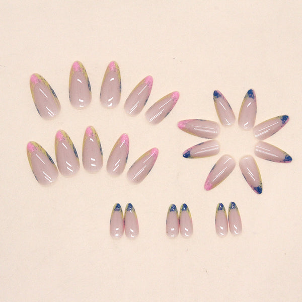12 Sizes-24 Pcs Press On Nails W668