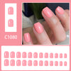 12 Sizes-24 Pcs Press On Nails C1080