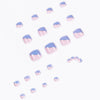 12 Sizes-24 Pcs Press On Nails JP1076