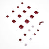 12 Sizes-24 Pcs Press On Nails JP1179