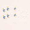12 Sizes-24 Pcs Press On Nails F080