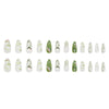 12 Sizes-24 Pcs Press On Nails W2029