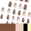 12 Sizes-24 Pcs Press On Nails JP3034